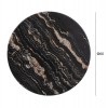 ΕΠΙΦΑΝΕΙΑ ΤΡΑΠΕΖΙΟΥ Φ60Χ2.5εκ. 5787 WERZALIT BLACK GOLD MARBLE HM5227.15