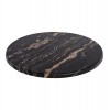 ΕΠΙΦΑΝΕΙΑ ΤΡΑΠΕΖΙΟΥ Φ60Χ2.5εκ. 5787 WERZALIT BLACK GOLD MARBLE HM5227.15