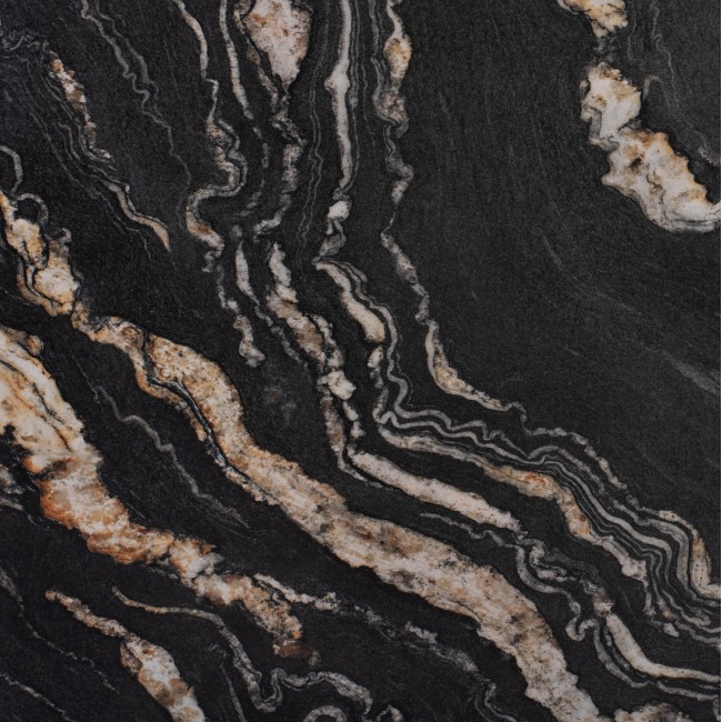 ΕΠΙΦΑΝΕΙΑ ΤΡΑΠΕΖΙΟΥ WERZALIT 80Χ80Χ3.5εκ. BLACK GOLD MARBLE HM5231.15