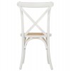 ΚΑΡΕΚΛΑ OWEN ΣΤΟΙΒΑΖΟΜΕΝΗ ΞΥΛΙΝΗ ΑΠΟ ΟΞΙΑ WHITE WASH ΧΡΩΜΑ ΜΕ ΧΙΑΣΤΙ ΠΛΑΤΗ HM8575.04 45x55,5x90 cm