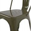 ΚΑΡΕΚΛΑ ΜΕΤΑΛΛΙΚΗ MELITA-PRO HM8641.43 ΣΕ DARK OLIVE GREEN 43x50x82Υεκ.