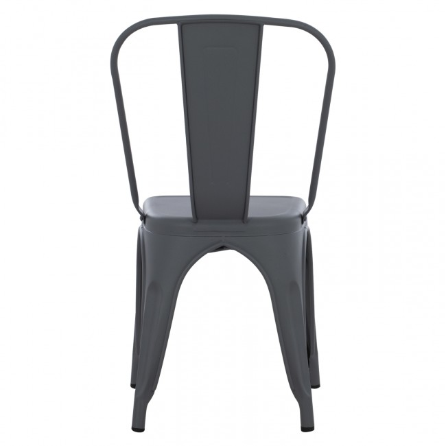 ΚΑΡΕΚΛΑ ΜΕΤΑΛΛΙΚΗ MELITA-PRO HM8641.50 ΓΚΡΙ 44x47x84.5Υεκ.