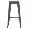 ΣΚΑΜΠΟ ΜΠΑΡ ΜΕΤΑΛΛΙΚΟ MELITA-PRO HM8642.50 ΣΕ ΓΚΡΙ 43x43x78Υεκ.