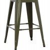 ΣΚΑΜΠΟ ΜΕΣΑΙΟΥ ΥΨΟΥΣ ΜΕΤΑΛΛΙΚΟ MELITA-PRO HM8573.43 DARK OLIVE GREEN 43x43x67Υεκ.