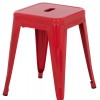 ΣΚΑΜΠΟ ΜΕΤΑΛΛΙΚΟ MELITA HM0096.44 ΣΕ ΚΟΚΚΙΝΟ ΧΡΩΜΑ 37x37x45Υεκ.
