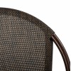 ΚΑΡΕΚΛΑ PRETORIA ΜΕΤΑΛΛΙΚΗ BAMBOO LOOK ΚΑΦΕ HM5718 54x62x89 εκ.