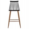 ΣΚΑΜΠΟ ΜΠΑΡ VANESSA ΜΑΥΡΟ ΜΕΣΑΙΟΥ ΥΨΟΥΣ HM9300.02  43x45x97Υεκ.