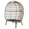 ΠΟΛΥΘΡΟΝΑ ΦΩΛΙΑ MIAMI 2 ΑΤΟΜΩΝ ΤΥΠΟΥ RATTAN HM5870.01 130x80x157Υ εκ.