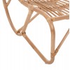 ΠΟΛΥΘΡΟΝΑ GRINN HM9815.01 ΡΑΒΔΟΙ RATTAN ΣΕ ΦΥΣΙΚΟ 56,5x73,5x79,5Υ εκ.