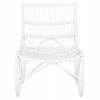 ΠΟΛΥΘΡΟΝΑ GRINN HM9815.03 ΡΑΒΔΟΙ RATTAN ΣΕ ΛΕΥΚΟ 56,5x73,5x79,5Υ εκ.