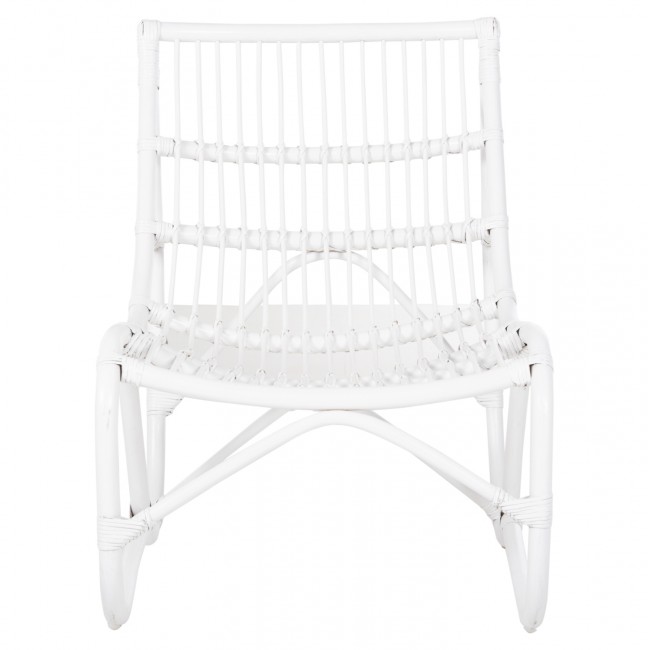 ΠΟΛΥΘΡΟΝΑ GRINN HM9815.03 ΡΑΒΔΟΙ RATTAN ΣΕ ΛΕΥΚΟ 56,5x73,5x79,5Υ εκ.