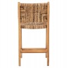 ΣΚΑΜΠΟ ΜΠΑΡ WALTER HM9842 ΞΥΛO TEAK ΣΕ ΦΥΣΙΚΟ-ΨΑΘΑ 46x55x96Υεκ.