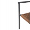 ΠΟΛΥΘΡΟΝΑ ΑΛΟΥΜΙΝΙΟΥ STER HM5786.12 ΑΝΘΡΑΚΙ-ΣΥΝΘ.RATTAN ΜΠΕΖ 55,5x53x78Υεκ.