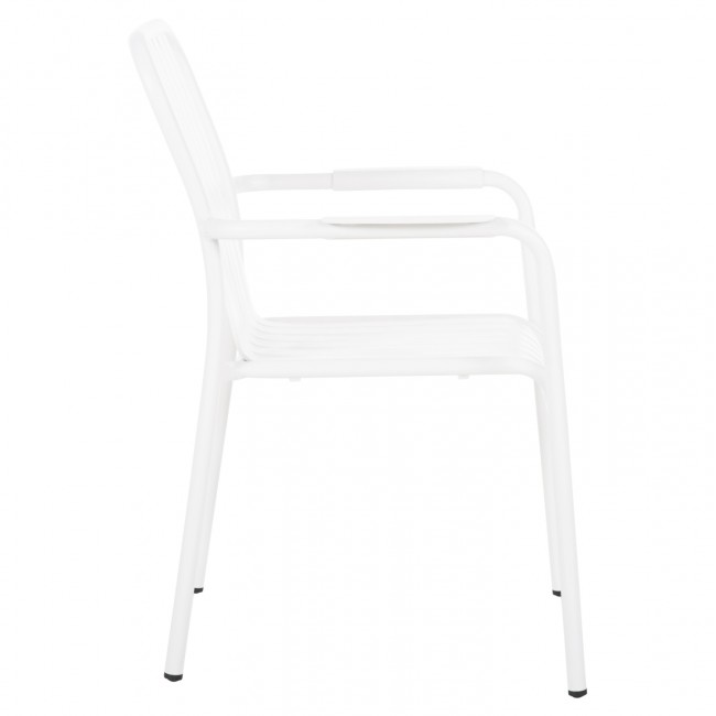 ΠΟΛΥΘΡΟΝΑ ΑΛΟΥΜΙΝΙΟΥ RACHEL HM6088.02 ΛΕΥΚΗ 63x58x85Υεκ.