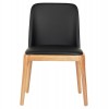 KΑΡΕΚΛΑ ΤΡΑΠΕΖΑΡΙΑΣ FURLAN HM9944.01 RUBBERWOOD-ΜΑΥΡΟ PU 54,5x58x86Υεκ