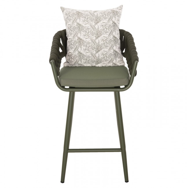 ΣΚΑΜΠΟ ΑΛΟΥΜΙΝΙΟΥ CAMDEN HM6142.09 ΜΑΞΙΛΑΡΙ ΜΕ PRINT-DARK OLIVE 56x60x108Υεκ.