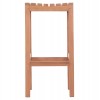 ΣΚΑΜΠΟ ΜΠΑΡ NIKOL HM18109 ΞΥΛΟ ΤΕΑΚ ΣΕ ΦΥΣΙΚΟ 40x40x77Υεκ.