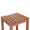 ΣΚΑΜΠΟ ΜΠΑΡ NIKOL HM18109 ΞΥΛΟ ΤΕΑΚ ΣΕ ΦΥΣΙΚΟ 40x40x77Υεκ.