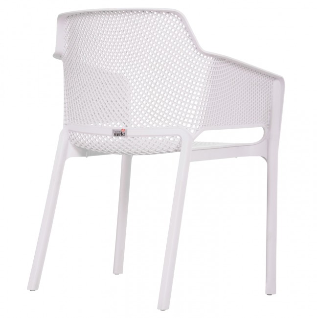 ΠΟΛΥΘΡΟΝΑ ΠΟΛΥΠΡΟΠΥΛΕΝΙΟΥ JOHN HM6103.01 ΛΕΥΚΗ 59x58x79.5Υεκ.