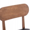 KΑΡΕΚΛΑ ΤΡΑΠΕΖΑΡΙΑΣ SEKOR HM9945.03 ΚΑΡΥΔΙ RUBBERWOOD-ΜΑΥΡΟ PU 51x48x79Υεκ