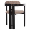 ΠΟΛΥΘΡΟΝΑ ΤΡΑΠΕΖΑΡΙΑΣ KALL HM18247.02 ΚΑΦΕ ΥΦΑΣΜΑ--PLYWOOD ΣΕ ΜΑΥΡΟ 56x45x73Υεκ