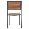 ΚΑΡΕΚΛΑ ΑΛΟΥΜΙΝΙΟΥ SAGA HM6063.02 ΣΚΟΥΡΟ ΓΚΡΙ ΜΕ POLYWOOD 46x52x86Υεκ.
