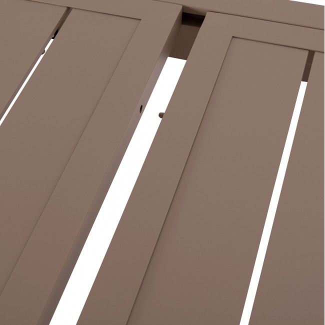 ΤΡΑΠΕΖΙ ΕΠΕΚΤΕΙΝΟΜΕΝΟ KRUM HM6277.04 ΑΛΟΥΜΙΝΙΟ ΚΑΠΟΥΤΣΙΝΟ 160-240x90x73Υεκ.