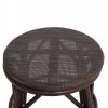 ΣΚΑΜΠΟ ΑΛΟΥΜΙΝΙΟΥ CHINO HM6285.01 BAMBOO LOOK ΚΑΦΕ-TEXTILENE ΚΑΦΕ Φ36x46Υεκ.