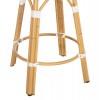 ΣΚΑΜΠΟ ΑΛΟΥΜΙΝΙΟΥ ΜΕΣ.ΥΨΟΥΣ CHINO HM6286.05 BAMBOO LOOK & TEXTILENE ΜΠΛΕ 43x43x65Υεκ