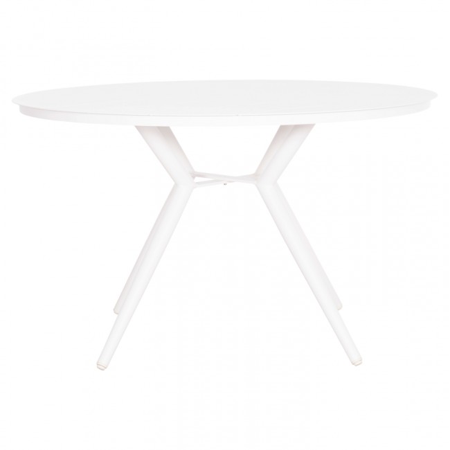 ΤΡΑΠΕΖΙ ΑΛΟΥΜΙΝΙΟΥ ΣΤΡΟΓΓΥΛΟ HIGER HM6290.02 Φ126x74Υεκ.