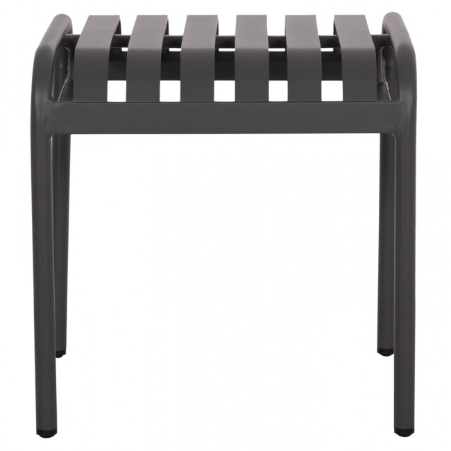ΣΚΑΜΠΟ ΑΛΟΥΜΙΝΙΟΥ RACHEL HM6340.01 ΓΚΡΙ 45x45x46Υεκ.