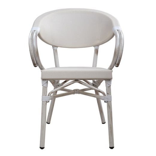 ΠΟΛΥΘΡΟΝΑ ΑΛΟΥΜΙΝΙΟΥ CLAY BAMBOO LOOK ΓΚΡΙ ΠΑΤΙΝΑ ΜΕ TEXTLINE HM5108 57x57x83cm