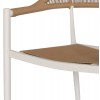 ΠΟΛΥΘΡΟΝΑ ΑΛΟΥΜΙΝΙΟΥ GRET HM5854.01 ΛΕΥΚΗ PE RATTAN ΜΠΕΖ 56x55,5x78Υεκ.