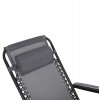 ΠΟΛΥΘΡΟΝΑ RELAX COMPANION HM5095.11 ΓΚΡΙ TEXTILENE-ΜΑΥΡΟ ΜΕΤΑΛΛΟ 67x145x110Υεκ.