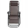 ΠΟΛΥΘΡΟΝΑ RELAX COMPANION HM5095.13 ΚΑΦΕ TEXTILENE-ΜΑΥΡΟ ΜΕΤΑΛΛΟ 67x145x110Υεκ.