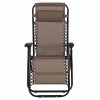 ΠΟΛΥΘΡΟΝΑ RELAX COMPANION HM5095.14 ΣΑΜΠΑΝΙ TEXTILENE-ΜΑΥΡΟ ΜΕΤΑΛΛΟ 67x145x110Υεκ.