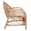 ΠΟΛΥΘΡΟΝΑ FEMUR HM9837 RATTAN ΣΕ ΦΥΣΙΚΟ- ΛΕΥΚΟ ΜΑΞΙΛΑΡΙ 72x66x75Υεκ.