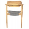 ΠΟΛΥΘΡΟΝΑ OSLO HM9636.08 ΞΥΛΟ TEAK ΦΥΣΙΚΟ & ΓΚΡΙ ΣΧΟΙΝΙ 55x54x80Yεκ.