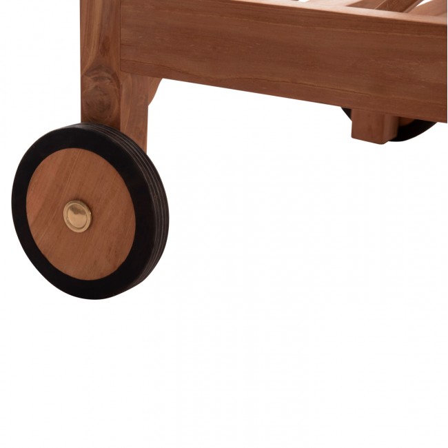 ΞΑΠΛΩΣΤΡΑ ΜΕ ΡΟΔΕΣ STELLANO HM6159 ΞΥΛΟ ΤΕΑΚ ΣΕ ΦΥΣΙΚΟ ΧΡΩΜΑ 200x65x31Υεκ.