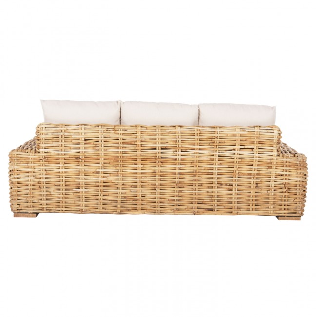 ΚΑΝΑΠΕΣ ΤΡΙΘΕΣΙΟΣ ΕΞ.ΧΩΡΟΥ TROPEL HM9808 ΞΥΛΟ MANGO-RATTAN ΦΥΣΙΚΟ-ΛΕΥΚΑ ΜΑΞΙΛΑΡΙΑ 216x88x85Υεκ