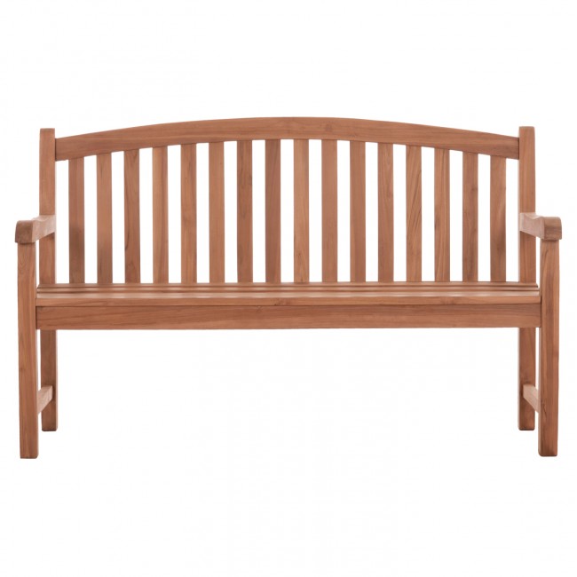 ΠΑΓΚΑΚΙ ΚΗΠΟΥ 3ΘΕΣΙΟ ELENA HM18125 ΞΥΛΟ TEAK--ΦΥΣΙΚΟ 150x61x95Υεκ.