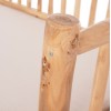 ΣΕΤ ΣΑΛΟΝΙ 4ΤΜΧ EDDARD HM9340.25 ΑΠΟ ΜΑΣΙΦ ΞΥΛΟ TEAK  ΦΥΣΙΚΟ - ΛΕΥΚΟ