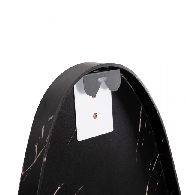 ΚΑΘΡΕΠΤΗΣ ΤΟΙΧΟΥ CRITHER HM4486.01 ΜΕ ΠΛΑΙΣΙΟ MDF ΣΕ BLACK MARBLE ΧΡΩΜΑ 49x140Υεκ.