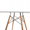 ΣΕΤ ΤΡΑΠΕΖΑΡΙΑΣ 5ΤΜΧ MAGGIE HM21186 MDF TOP & ΠΟΛΥΠΡΟΠΥΛΕΝΙΟ ΣΕ ΛΕΥΚΟ ΧΡΩΜΑ