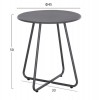 ΣΕΤ LOUNGE 3TMX ΕΞ.ΧΩΡΟΥ PONY HM21193 ΜΕΤΑΛΛΟ ΣΕ ΓΚΡΙ--ΣΥΝΘ.RATTAN ΣΕ ΛΕΥΚΟ-ΜΑΥΡΟ