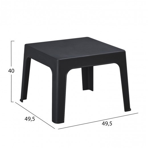 ΣΕΤ LOUNGE 3ΤΜΧ SLEEK HM21274.02 ΜΑΥΡΟ ΠΟΛΥΠΡΟΠΥΛΕΝΙΟ