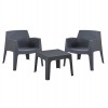 ΣΕΤ LOUNGE 3ΤΜΧ SLEEK HM21274.10 ΓΚΡΙ ΠΟΛΥΠΡΟΠΥΛΕΝΙΟ