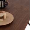 ΣΕΤ ΤΡΑΠΕΖΑΡΙΑΣ 7ΤΜΧ ΤΡΑΠΕΖΙ MDF ME ΚΑΠΛΑΜΑ ΚΑΡΥΔΙΑΣ & ΚΑΡΕΚΛΕΣ TRIANA ΓΚΡΙ HM10638