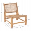 ΣΑΛΟΝΙ ΕΞΩΤ. ΧΩΡΟΥ 4ΤΜΧ LONDER HM11957 ΜΑΣΙΦ TEAK-ΣΥΝΘ.RATTAN-ΦΥΣΙΚΟ