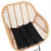ΣΕΤ ΣΑΛΟΝΙ ΕΞΩΤΕΡΙΚΟΥ ΧΩΡΟΥ 4ΤΜΧ ALLEGRA HM21052 WICKER-ΜΕΤΑΛΛΟ